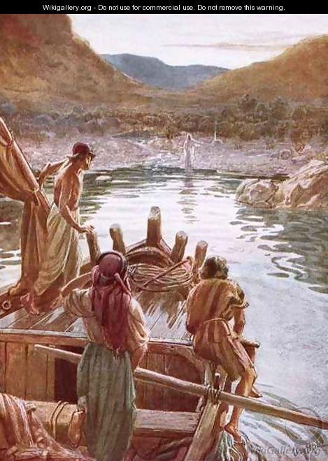 Jesus showing himself to Peter and others by the Sea of Galilee